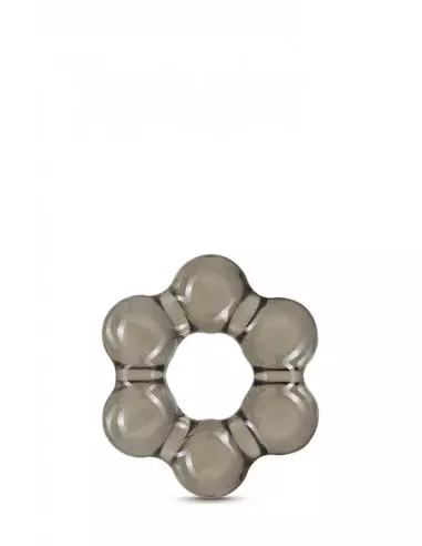 STAY HARD THICK BEAD BLACK Péniszgyűrű Péniszgyűrűk - Mandzsetták Blush