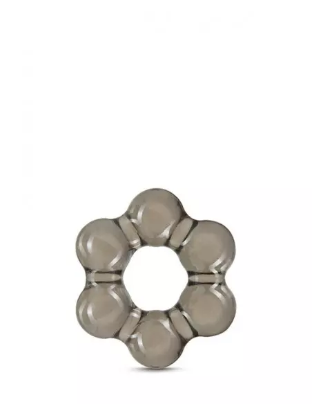 STAY HARD THICK BEAD BLACK Péniszgyűrű Péniszgyűrűk - Mandzsetták Blush