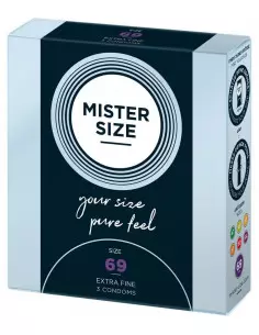 MISTER SIZE 69 mm-es Óvszer 3 DB Óvszerek Mister Size 2