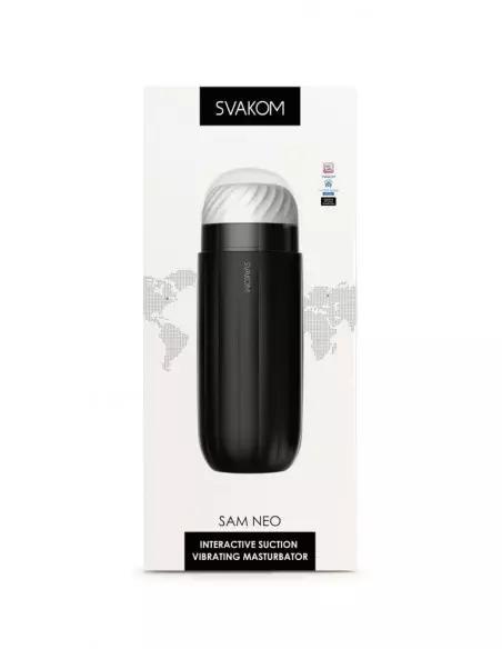 Sam Neo Black Okos Maszturbátor Okos vibrátorok Svakom Sam Neo Black Okos Maszturbátor Okos vibrátorok Svakom
