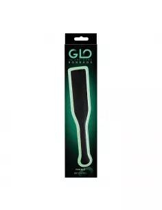 GLO Bondage - Paddle - Green Paskoló Korbácsok - Pálcák - Paskolók NS Toys