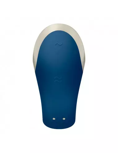 Double Love (Blue) Okos Párvibrátor Okos vibrátorok Satisfyer