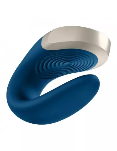 Double Love (Blue) Okos Párvibrátor Okos vibrátorok Satisfyer