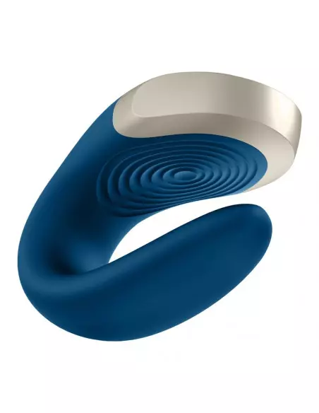 Double Love (Blue) Okos Párvibrátor Okos vibrátorok Satisfyer
