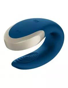 Double Love (Blue) Okos Párvibrátor Okos vibrátorok Satisfyer 2