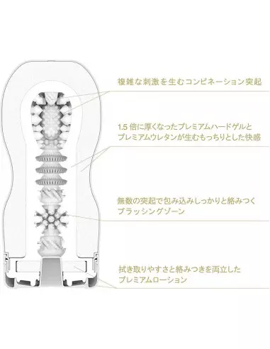 PREMIUM TENGA ORIGINAL VACUUM CUP STRONG Maszturbátor Férfi maszturbátorok Tenga