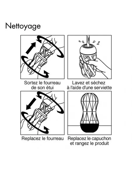 AIR-TECH SQUEEZE Gentle Maszturbátor Férfi maszturbátorok Tenga AIR-TECH SQUEEZE Gentle Maszturbátor Férfi maszturbátorok Tenga