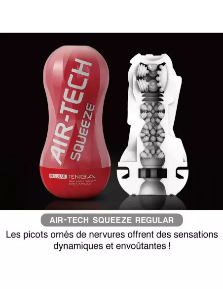 AIR-TECH SQUEEZE Regular Maszturbátor Férfi maszturbátorok Tenga