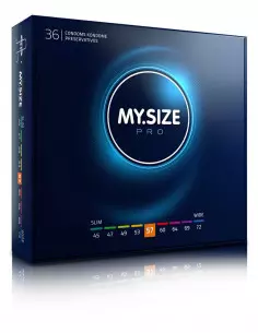 MY SIZE PRO 57 mm-es Óvszer 36 DB Óvszerek My Size pro