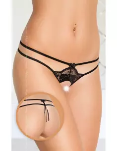 Pántos Tanga 2401 - Fekete S-L Női fehérneműk Softline