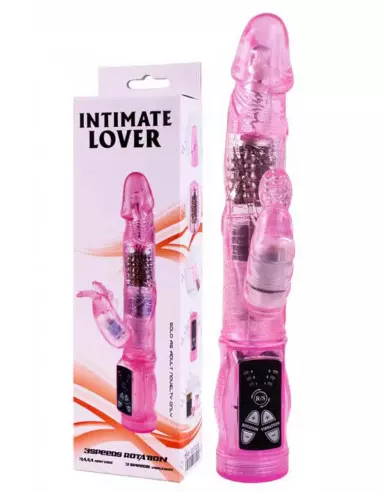 Intimate Lover Vibrátor Pink Nonfiguratív vibrátorok Debra