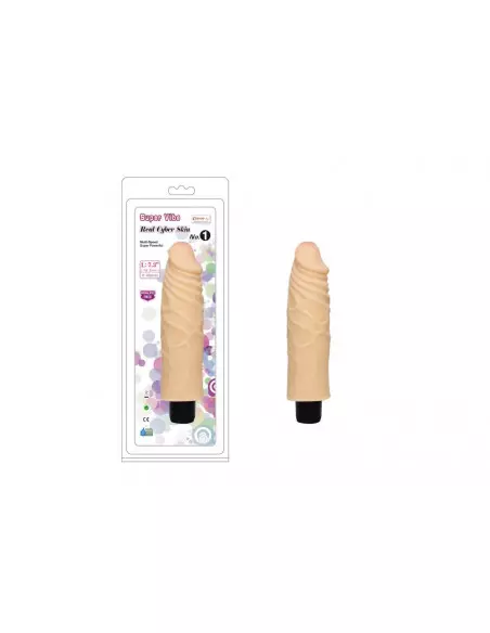 Charmly Super Vibe Real Cyber Skin No. 1. Vibrátor Realisztikus vibrátorok Charmly Toy