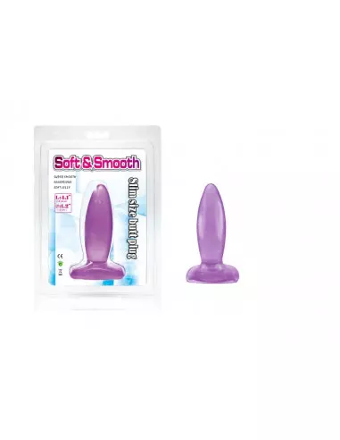 Charmly Soft & Smooth Slim Size Purple Fenékdugó Fenékdugók Charmly Toy