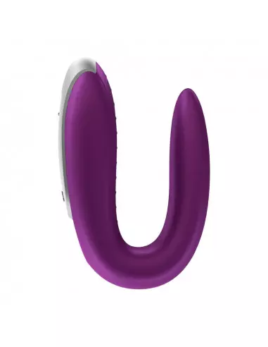 Double Fun (Violet) Okos Párvibrátor Okos vibrátorok Satisfyer
