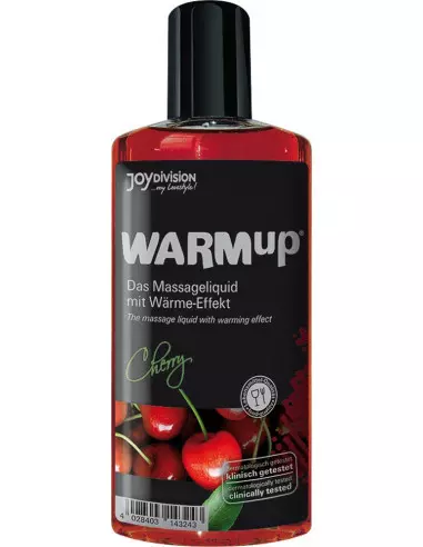 WARMup Cherry Masszázsolaj 150 ml Masszázsgyertyák és olajok Joydivision