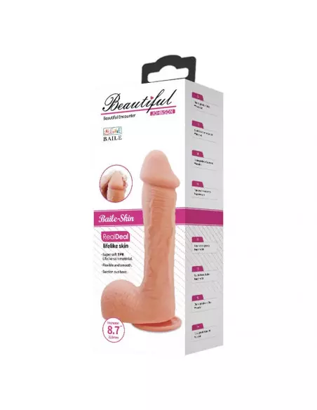 Beautiful Johnson 8,7 " Dildó Dongok - Dildók Debra