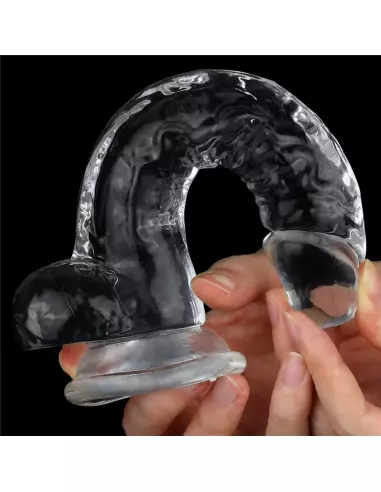 7.5'' Flawless Clear Dildó Dongok - Dildók Lovetoy