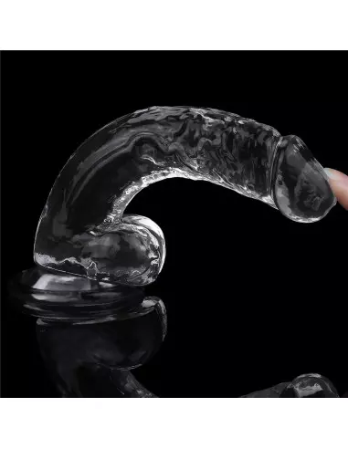 7.5'' Flawless Clear Dildó Dongok - Dildók Lovetoy