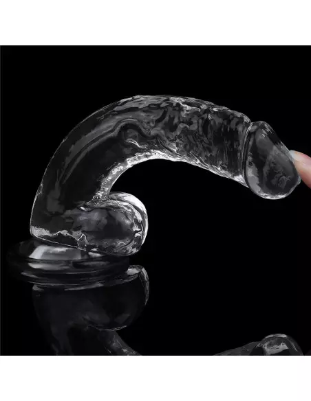 7.5'' Flawless Clear Dildó Dongok - Dildók Lovetoy 7.5'' Flawless Clear Dildó Dongok - Dildók Lovetoy