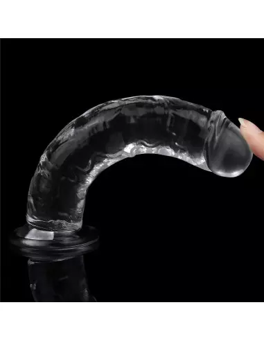 7.0'' Flawless Clear Dildó Dongok - Dildók Lovetoy