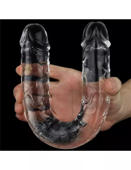 12'' Flawless Clear Double Dildó Dongok - Dildók Lovetoy