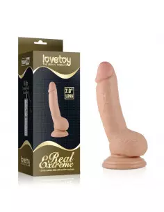 7" Real Extreme Dildo Vibrátor Realisztikus vibrátorok Lovetoy
