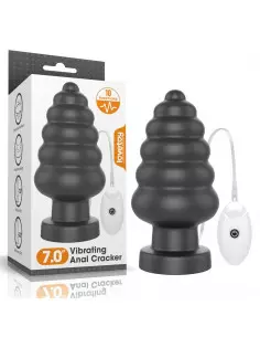 7" King Sized Vibrating Anal Cracker Fenékdugó Fenékdugók Lovetoy