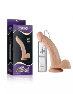 8.5" Real Extreme Dildo Vibrátor Realisztikus vibrátorok Lovetoy