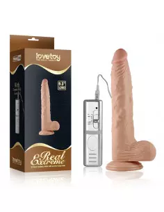 9.5'' Real Extreme Dildo Vibrátor Realisztikus vibrátorok Lovetoy