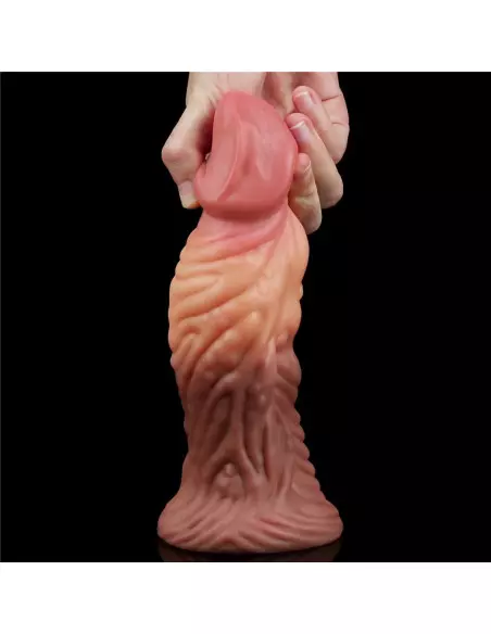 7.0'' Dual layered Platinum Silicone Plug Dildó Dongok - Dildók Lovetoy