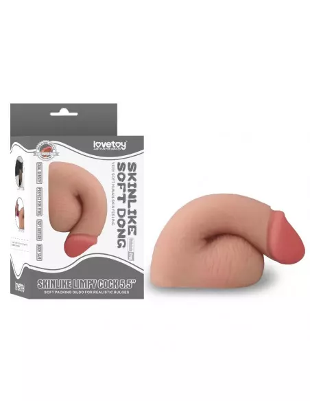 5.5" Skinlike Limpy Cock Dildó Dongok - Dildók Lovetoy