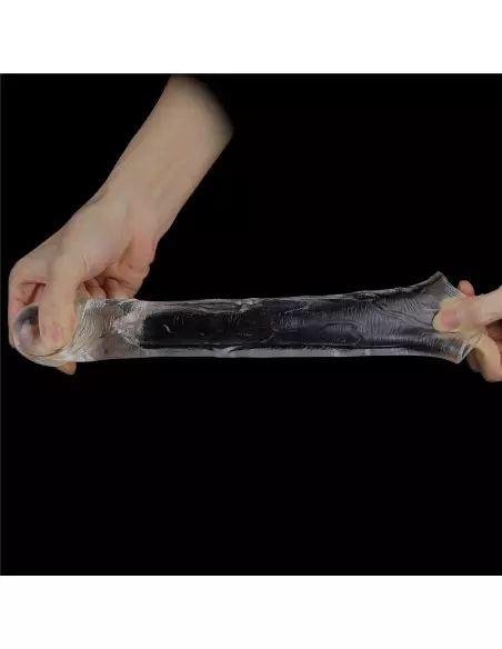 Flawless Clear Penis Sleeve Add 2'' Péniszköpeny Péniszköpenyek - Hosszabítók Lovetoy