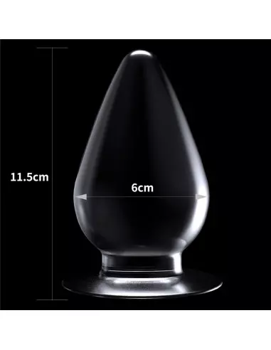 4.5'' Flawless Clear Fenékdugó Fenékdugók Lovetoy