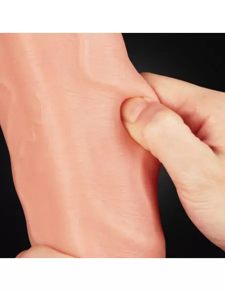 12" Dual Layered Platinum Silicone Cock 1 Dildó Dongok - Dildók Lovetoy