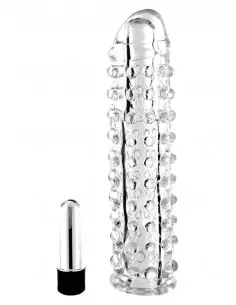 Silicon Vibro Penis Sleeve Péniszköpeny Péniszköpenyek - Hosszabítók Seven Creations 2