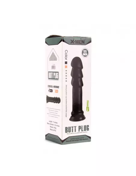 X -MEN 11 inch Black Fenékdugó Fenékdugók X-Men