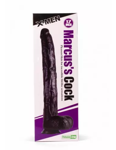 X-MEN Marcus's 17 inch Cock Black Dildó Dongok - Dildók X-Men
