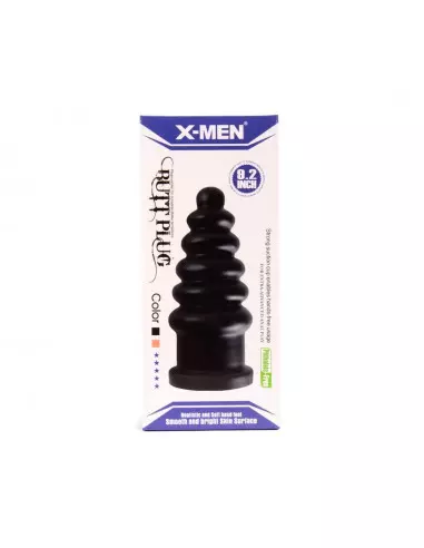 X-MEN 9.2 inch Black Fenékdugó Fenékdugók X-Men