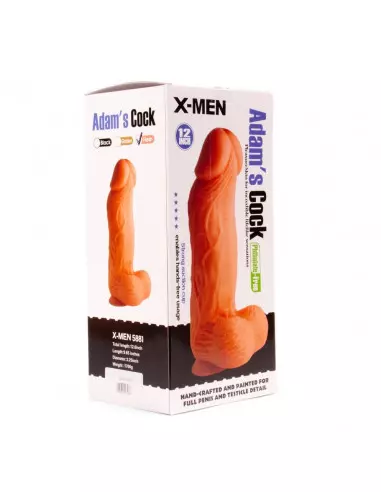 X-MEN Adam’s 12 inch Cock Flesh Dildó Dongok - Dildók X-Men