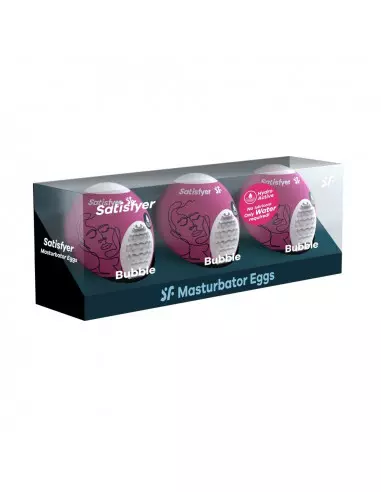 Egg Single Bubble Maszturbátor Férfi maszturbátorok Satisfyer