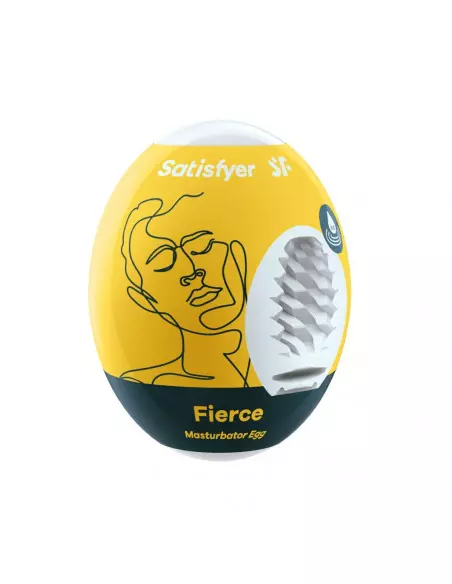 Egg Single Fierce Maszturbátor Férfi maszturbátorok Satisfyer
