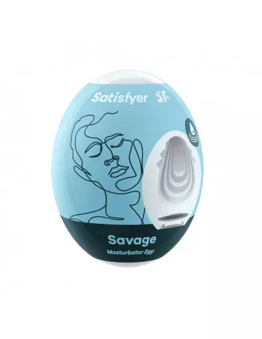 Egg Single Savage Maszturbátor Férfi maszturbátorok Satisfyer