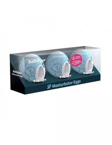 Egg Single Savage Maszturbátor Férfi maszturbátorok Satisfyer