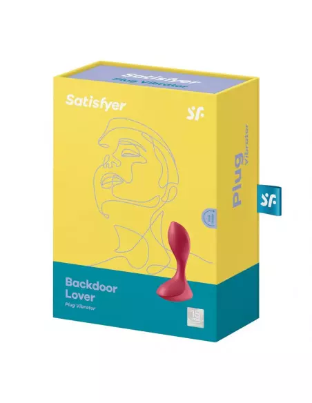 Backdoor Lover red Fenékdugó Fenékdugók Satisfyer