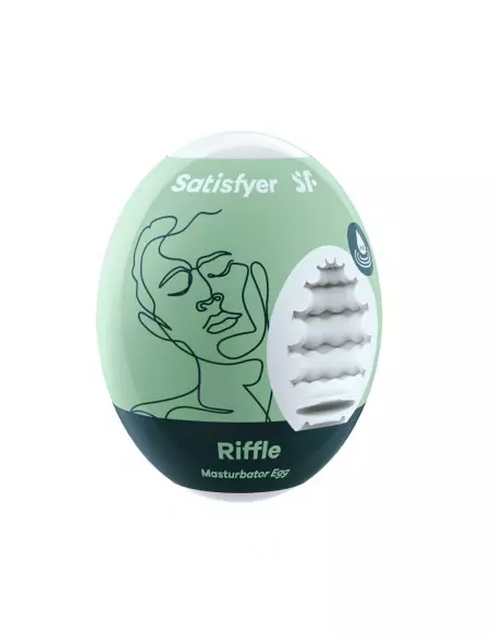 Egg Single Riffle Maszturbátor Férfi maszturbátorok Satisfyer
