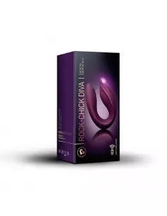 Rock-Chick Diva - Purple Vibrátor Nonfiguratív vibrátorok Rocks-Off