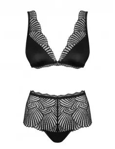 Klarita 2 db-os Szett L/XL Fekete Együttesek Obsessive