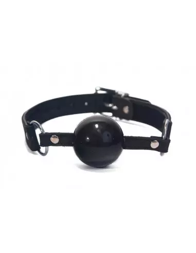 Silicone Ball Gag Black Szájpecek Szájpöckök Devil Sticks