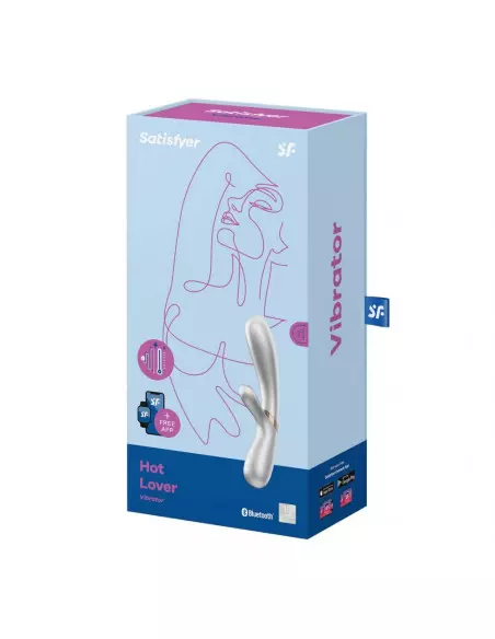 Hot Lover Silver/Champagne Okos Vibrátor Okos vibrátorok Satisfyer