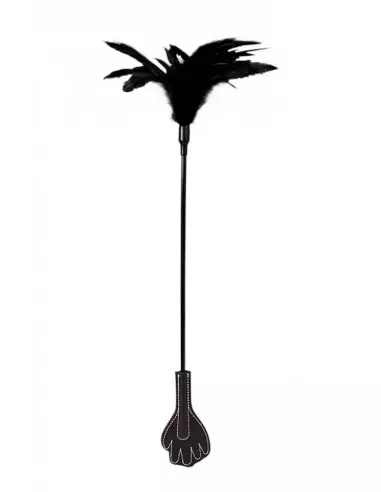 GP Feather Crop Black Cirógató Korbácsok - Pálcák - Paskolók Guilty Pleasure
